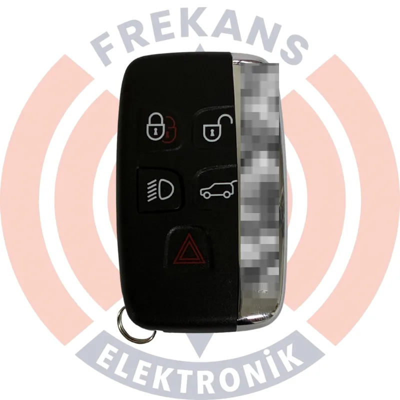 RANGE ROVER 5 BUTON SMART NİKEL BOŞ KAP - 1