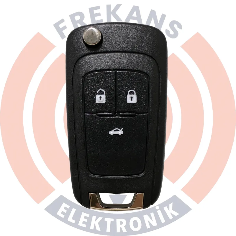 OPEL İNSİGNA 3 BUTON SUSTALI BOŞ KAP - 1
