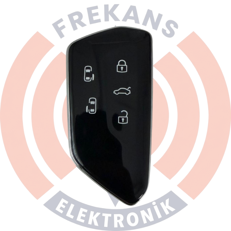 VOLKSWAGEN TRANSPONDER CARAVELLA 5D TAM KEYLESS ORJİNAL KUMANDA - 1