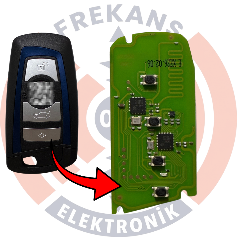 XHORSE BMW CAS 4 MAVİ UNİVERSAL SMART XSBMB1EN - 1
