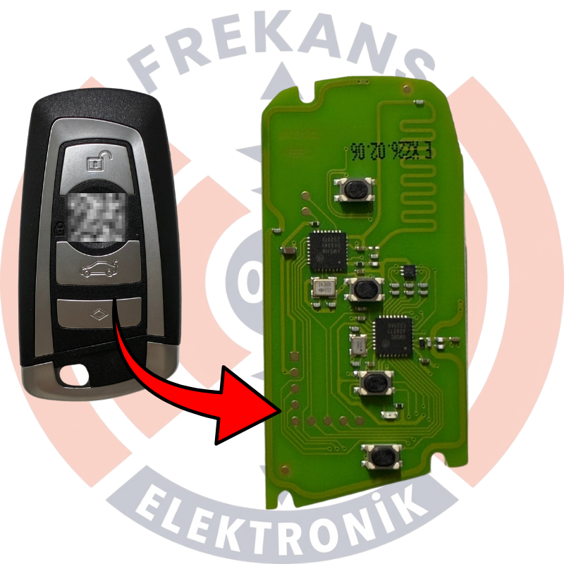 XHORSE BMW CAS 4 GRİ UNİVERSAL SMART XSBMB1EN - 1