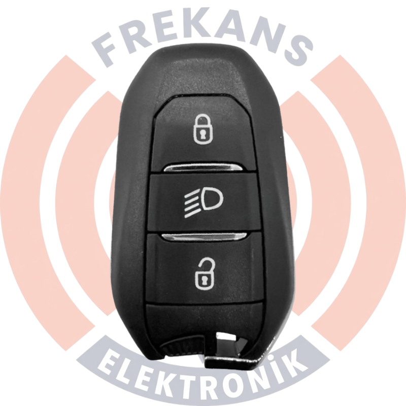 PSA MODEL SMART ÜRETİM KUMANDA TİP 1 - Citroen Kapak • 3 Butonlu (Far) - 1