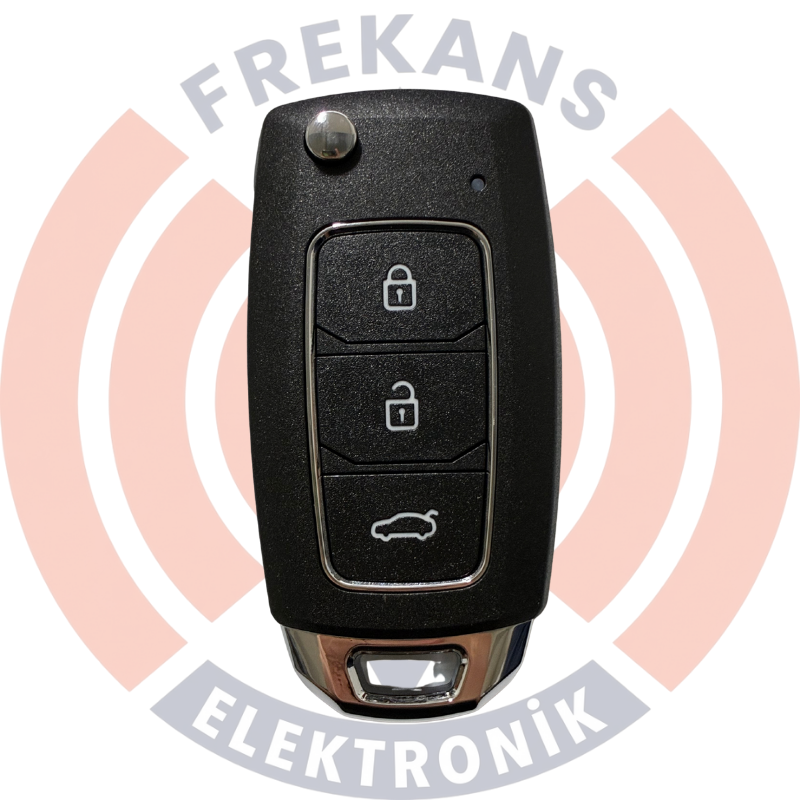 XHORSE UNIVERSAL 3 BUTON HYUNDAİ-KİA TİPİ BOBİNSİZ KUMANDA XKHY25EN - 1